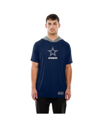 Men's Navy Dallas Cowboys Combine Authentic Helmet T-Shirt