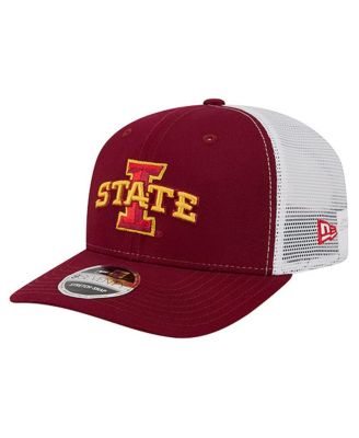 Men's Cardinal Iowa State Cyclones Team 9SEVENTY COOLERA Trucker Adjustable Hat