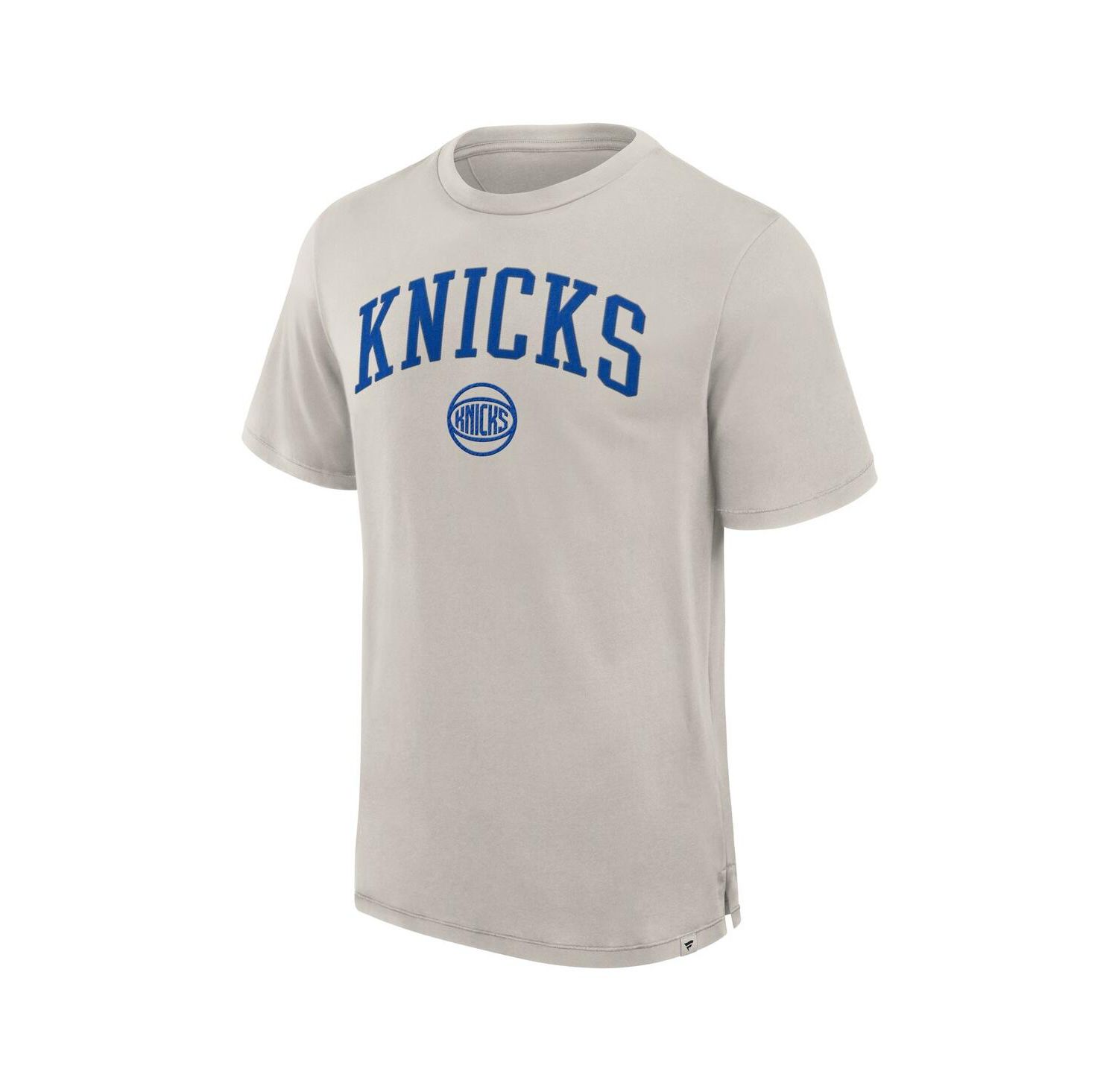 Men's Cream New York Knicks Crossover Collection Pull Up Jumper Shot Premium T-Shirt