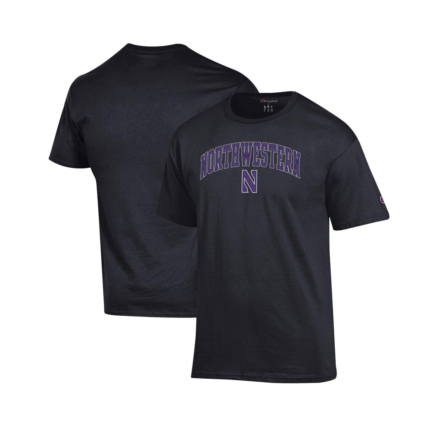 Men's Purple Northwestern Wildcats Arch Over Logo T-Shirt