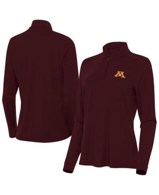 Women's Maroon Minnesota Golden Gophers Intent Quarter-Zip