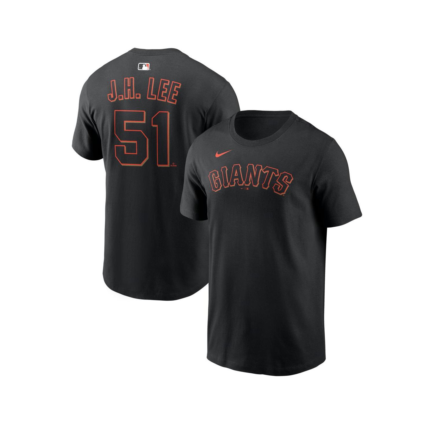 Men's Jung Hoo Lee Black San Francisco Giants Name & Number T-Shirt