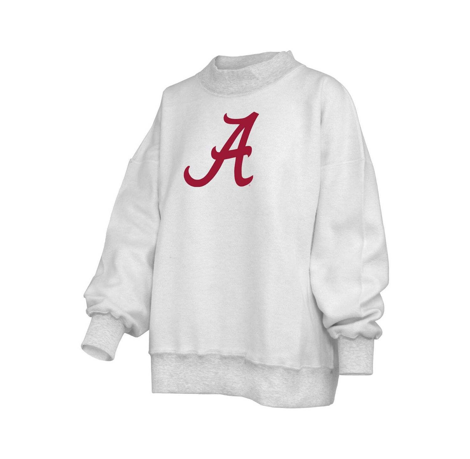 Women's Heather Gray Alabama Crimson Tide Reversible Sweatshirt