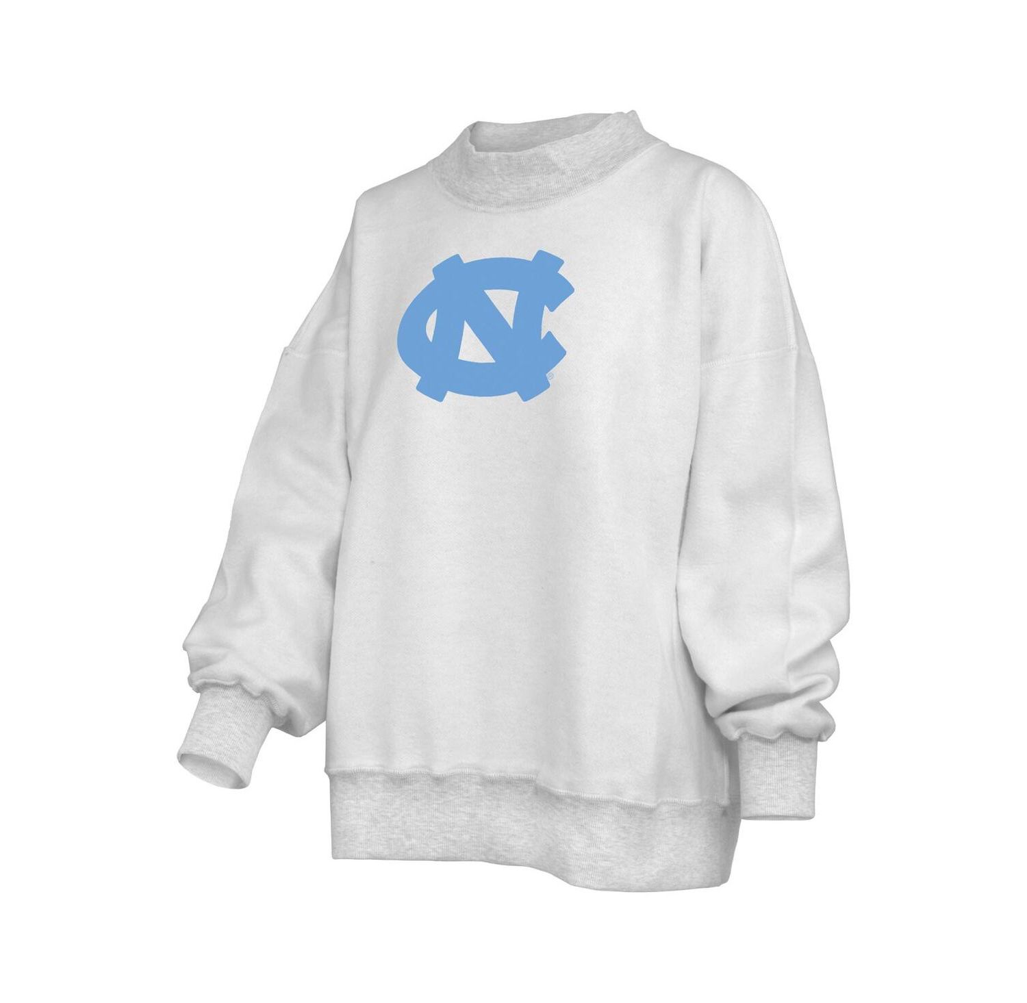 Women's Heather Gray North Carolina Tar Heels Reversible Sweatshirt