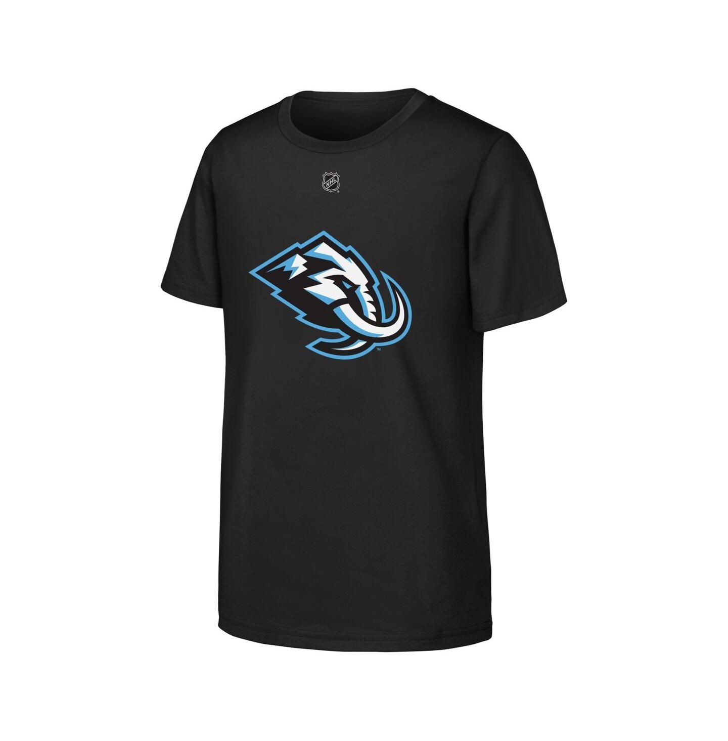 Детская футболка Outerstuff Black Utah Mammoth Primary Logo — фото 2