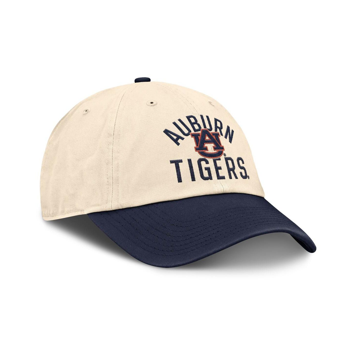 Кепка Nike Natural Auburn Tigers 2026 Primetime Natural 2-Tone Club Adjustable Hat — фото 3