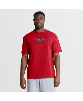 Men's Red Philadelphia Phillies City Name Max90 T-Shirt