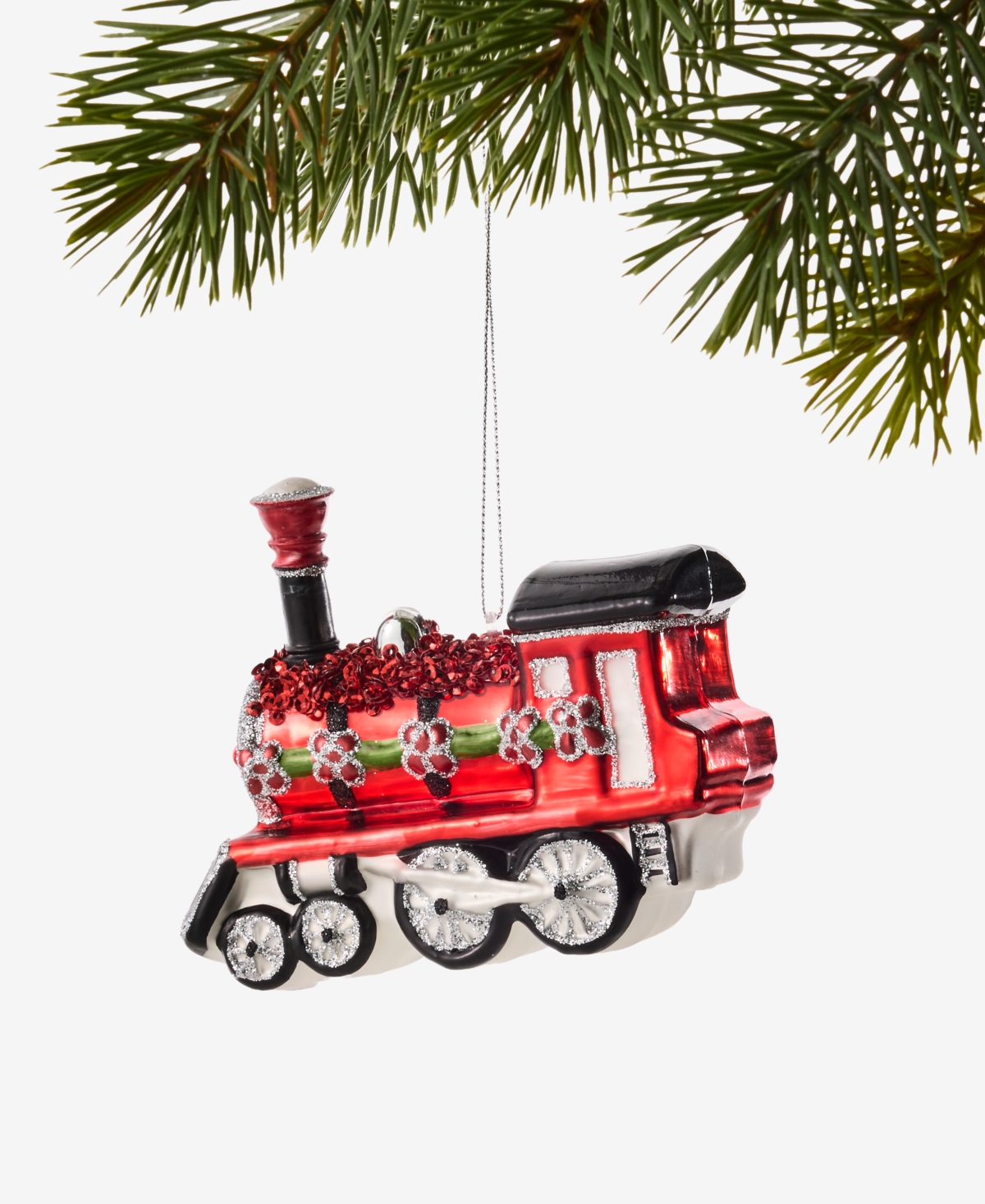 Holiday Lane Christmas Cheer Train Ornament, Macy's Exclusive