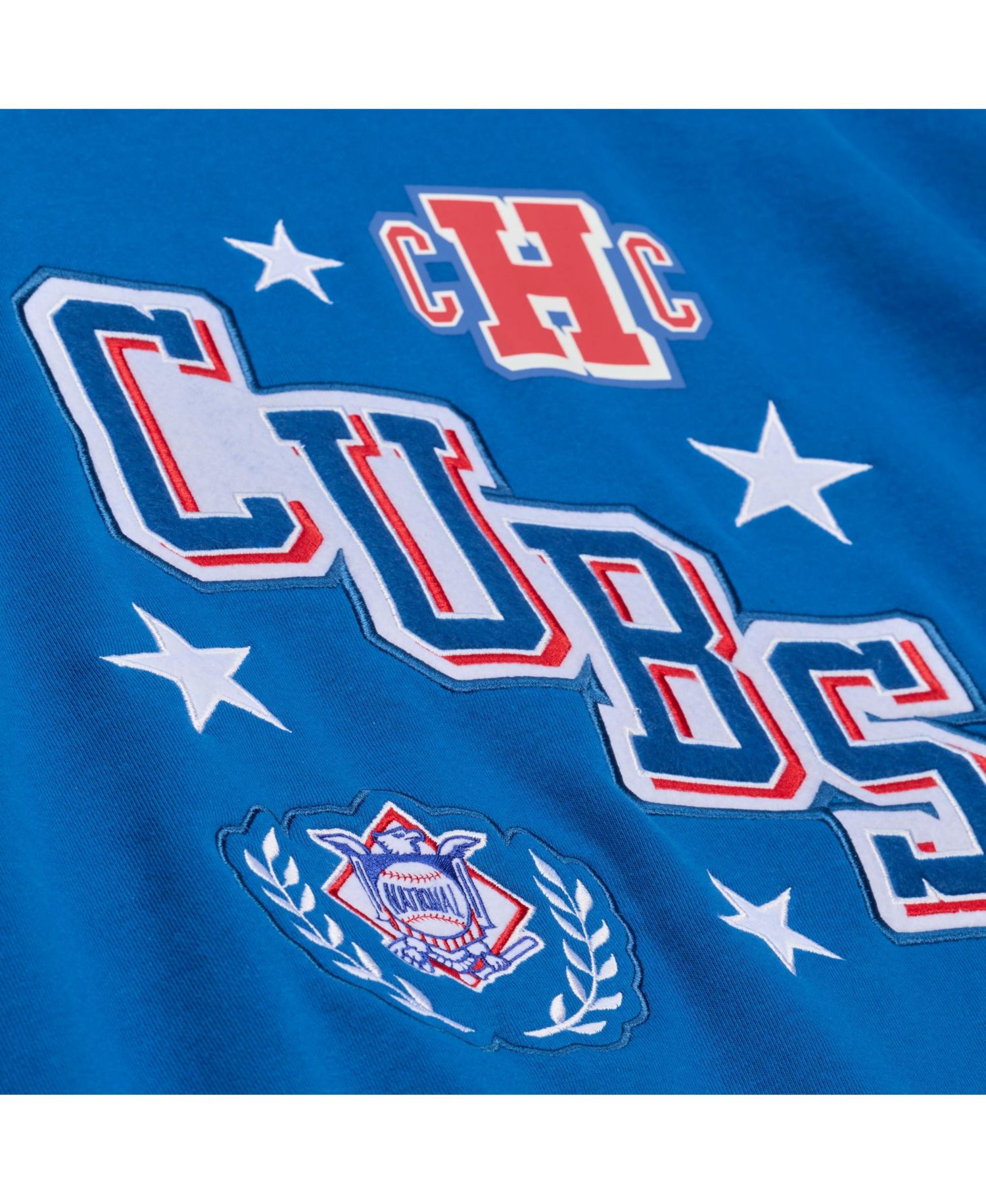 Women's Royal Chicago Cubs Pep Rally Sweatshirt