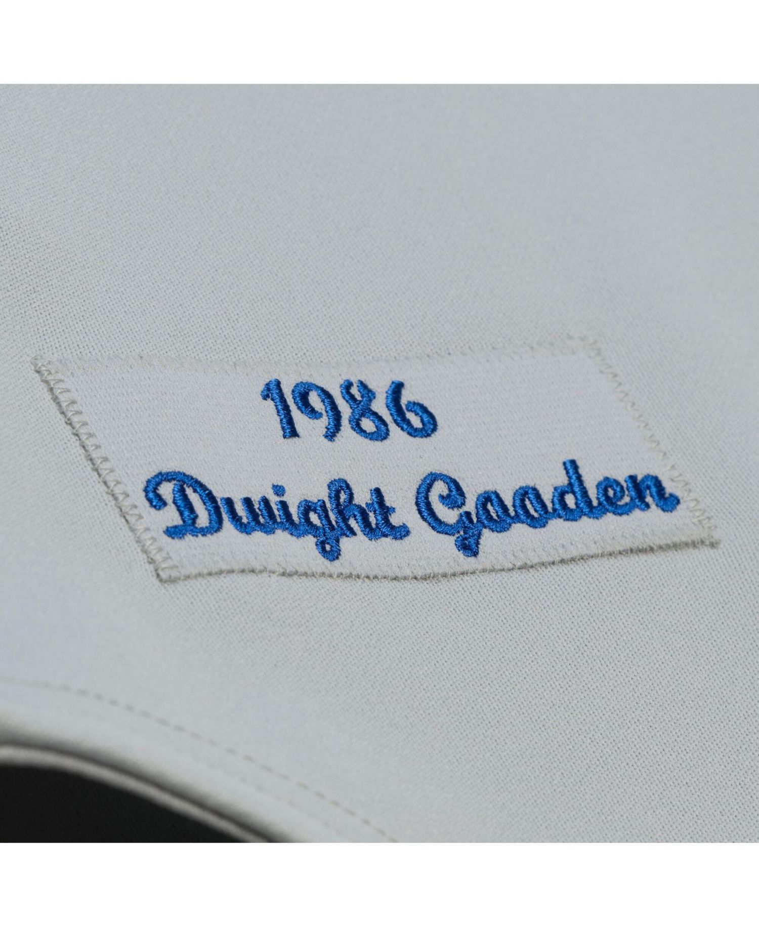 Men's Dwight Gooden White New York Mets 1986 Authentic Jersey
