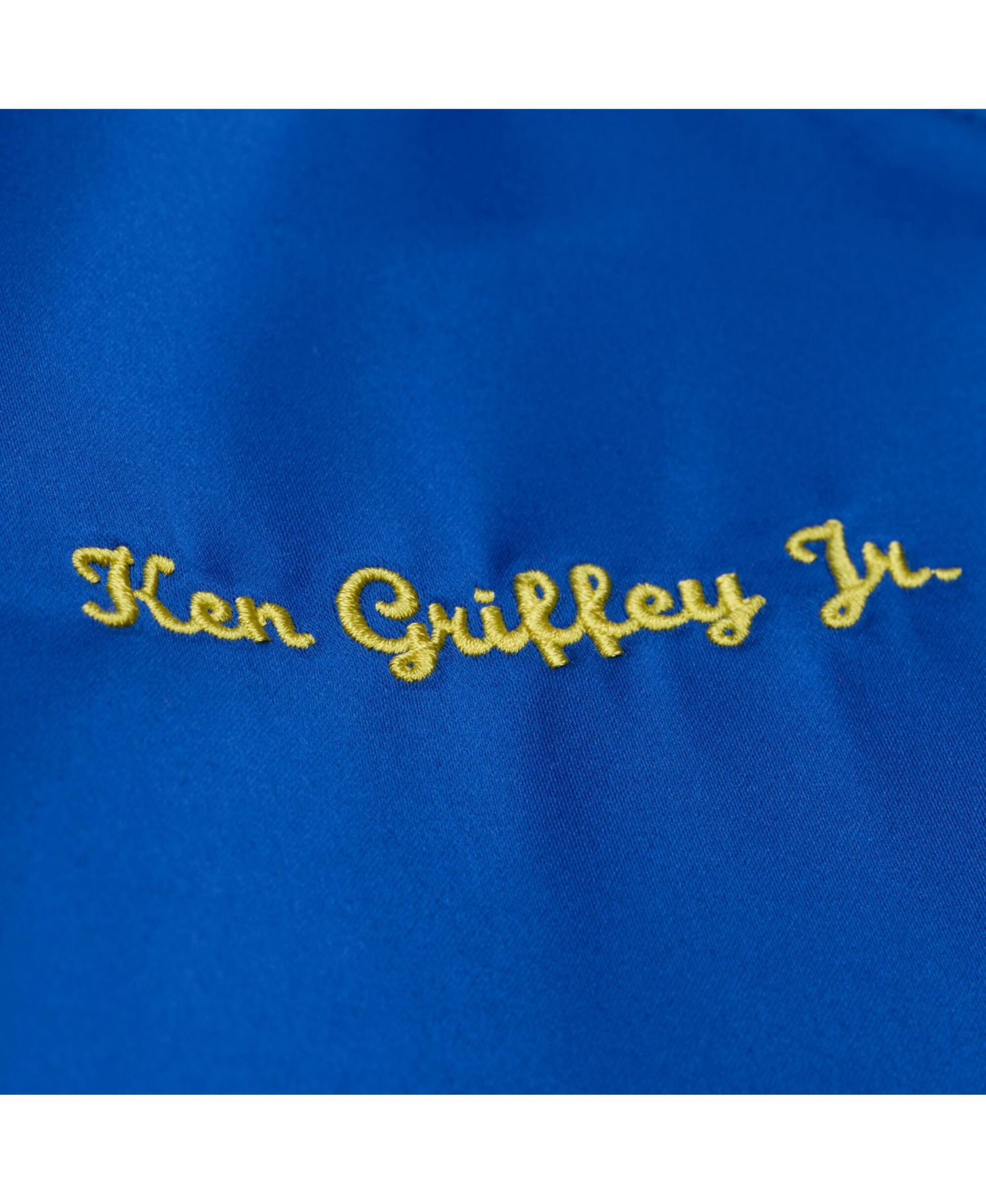 Men's Ken Griffey Jr. Royal Seattle Mariners Legends Collection Lightweight Satin Full-Snap Jacket