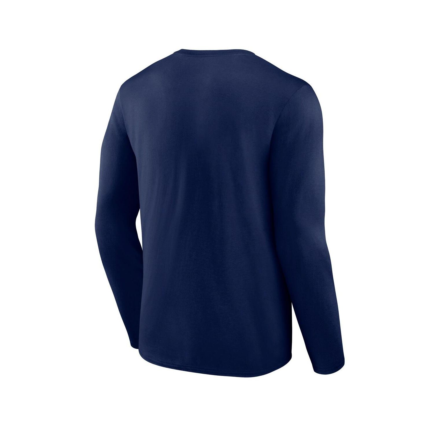 Men's Navy Boston Red Sox Heart & Soul Long Sleeve T-Shirt