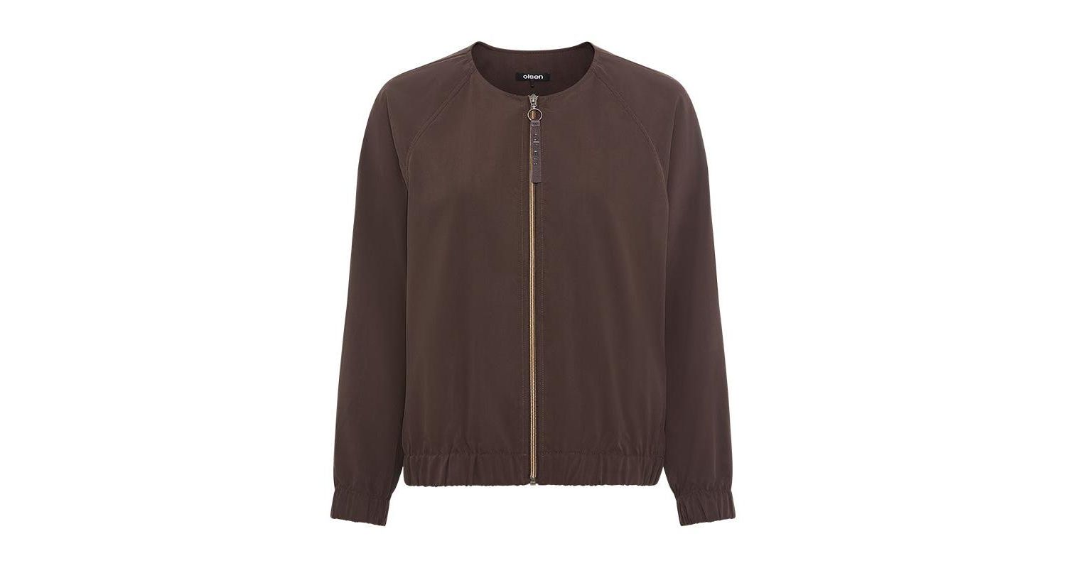 Women's Collarless Jacket