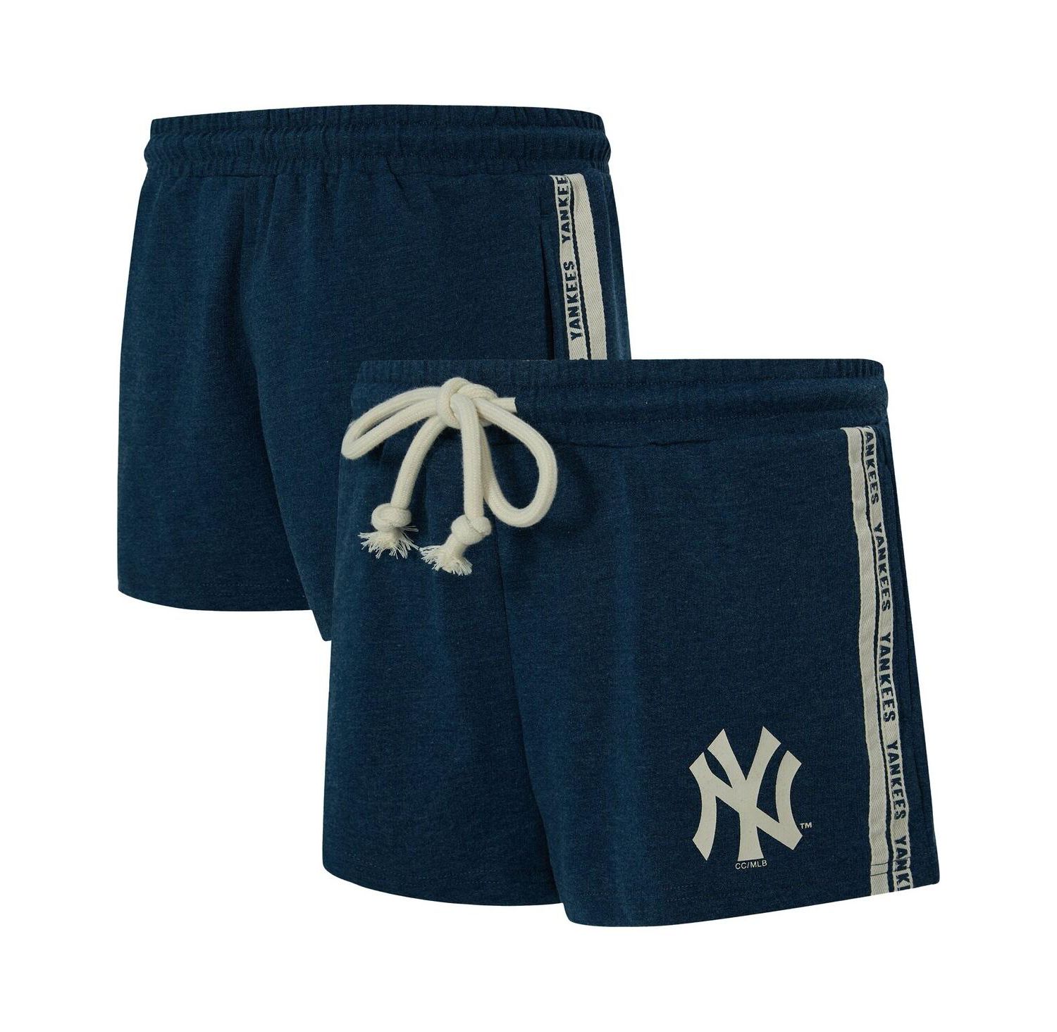 Women's Navy New York Yankees Birch French Terry Shorts