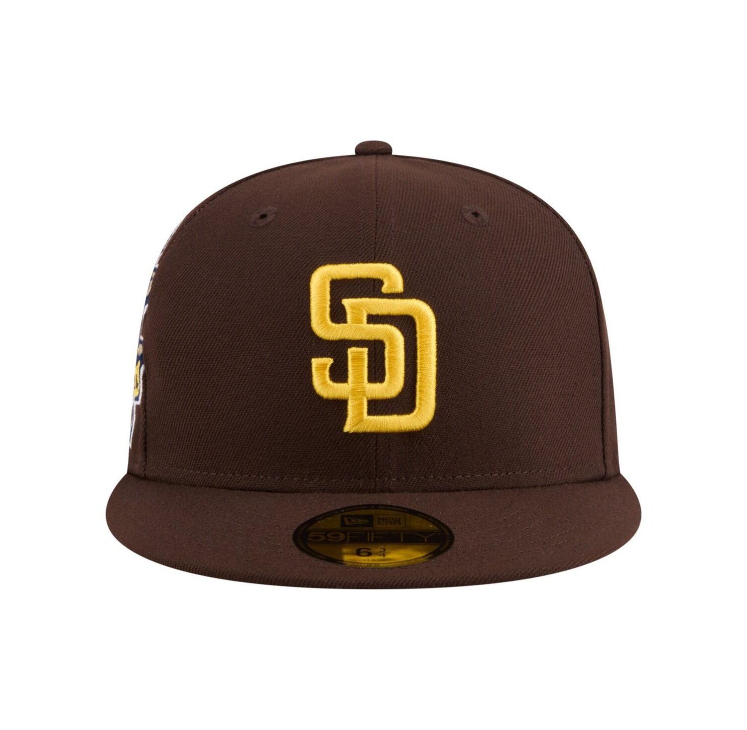 Мужская коричневая приталенная шляпа San Diego Padres Hidden Hit 59 за пятьдесят