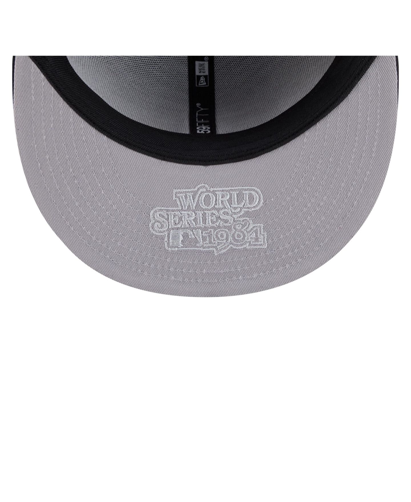 Мужская кепка New Era Navy Detroit Tigers Hidden Hit 59FIFTY Fitted Hat — фото 5