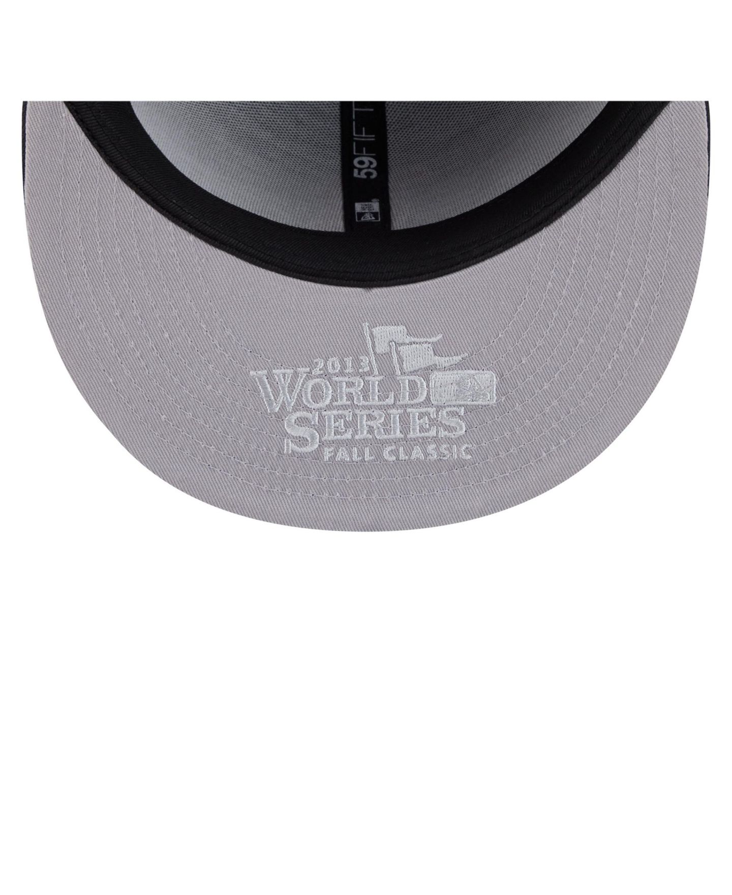 Мужская кепка New Era Navy Boston Red Sox Hidden Hit 59FIFTY Fitted Hat — фото 5