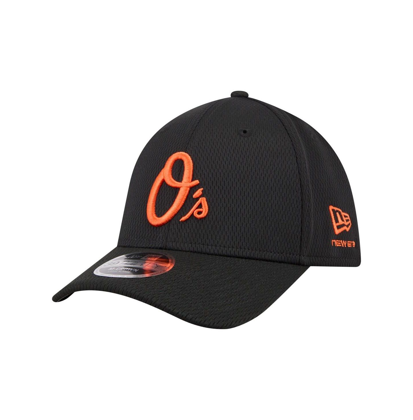 Мужская кепка New Era Black Baltimore Orioles Dash 39THIRTY Flex Hat — фото 1