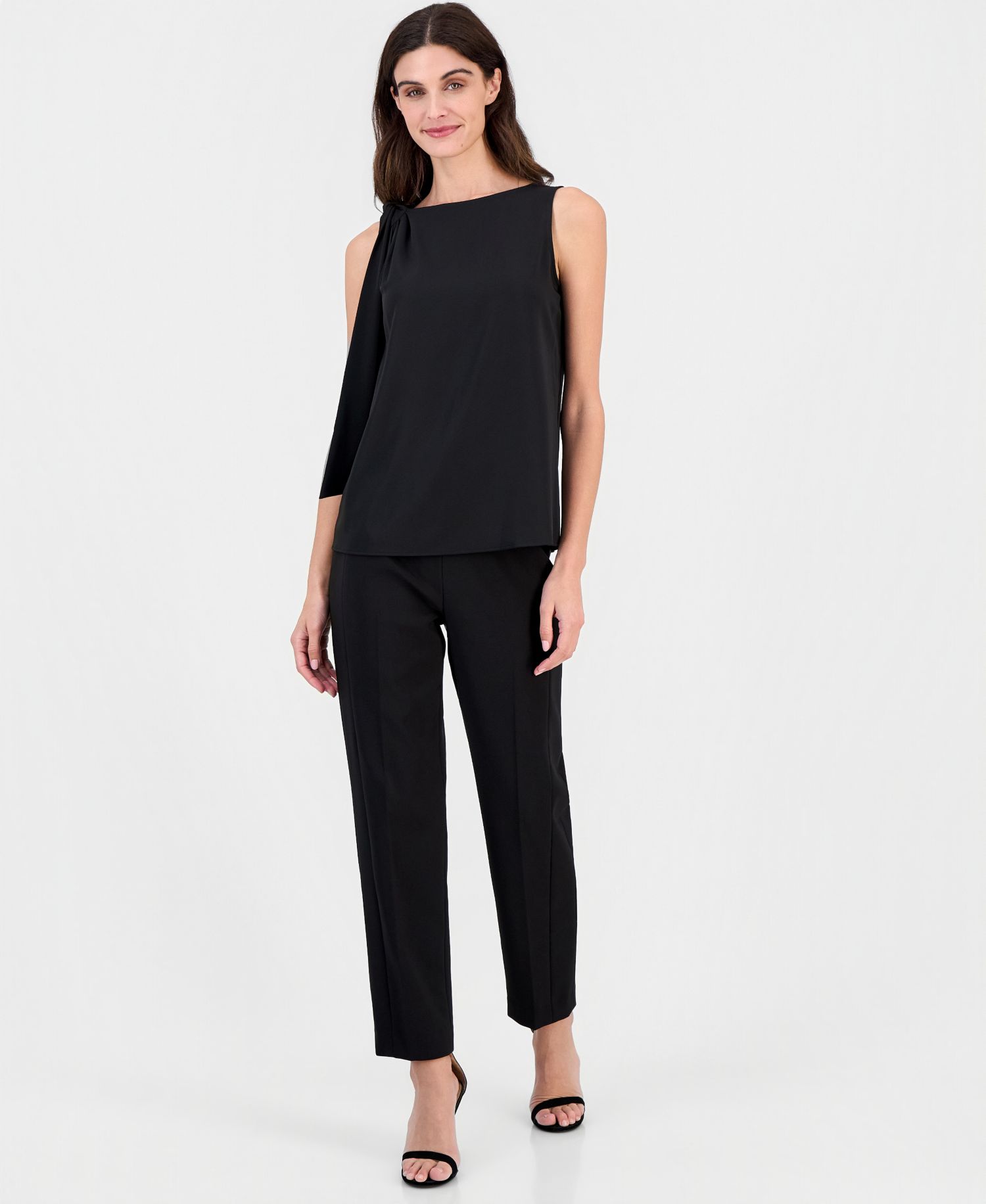Women's Tie-Shoulder Sleeveless Blouse