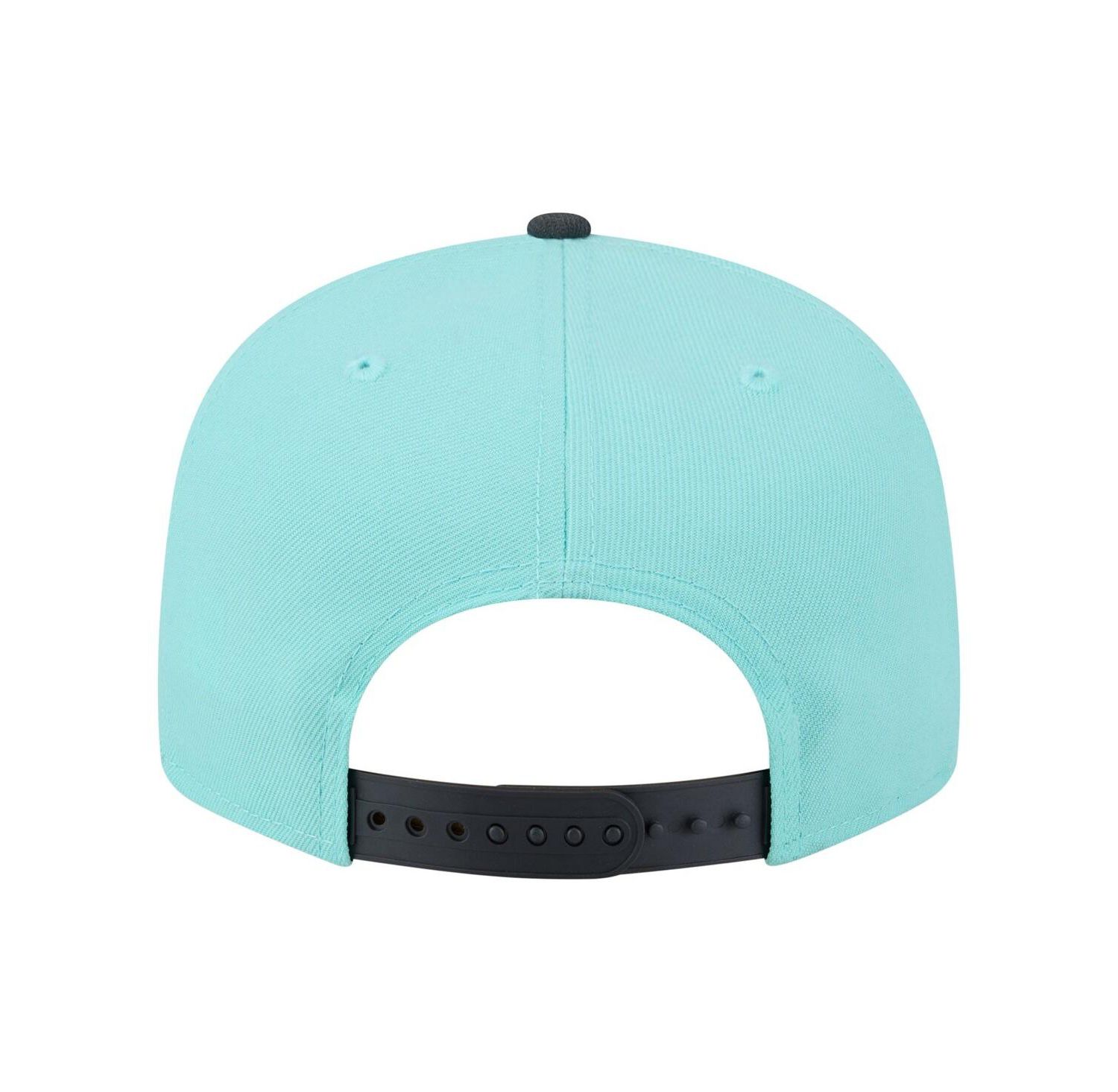 Men's Turquoise/Charcoal Atlanta Hawks Color Pack Two-Tone 9FIFTY Snapback Hat