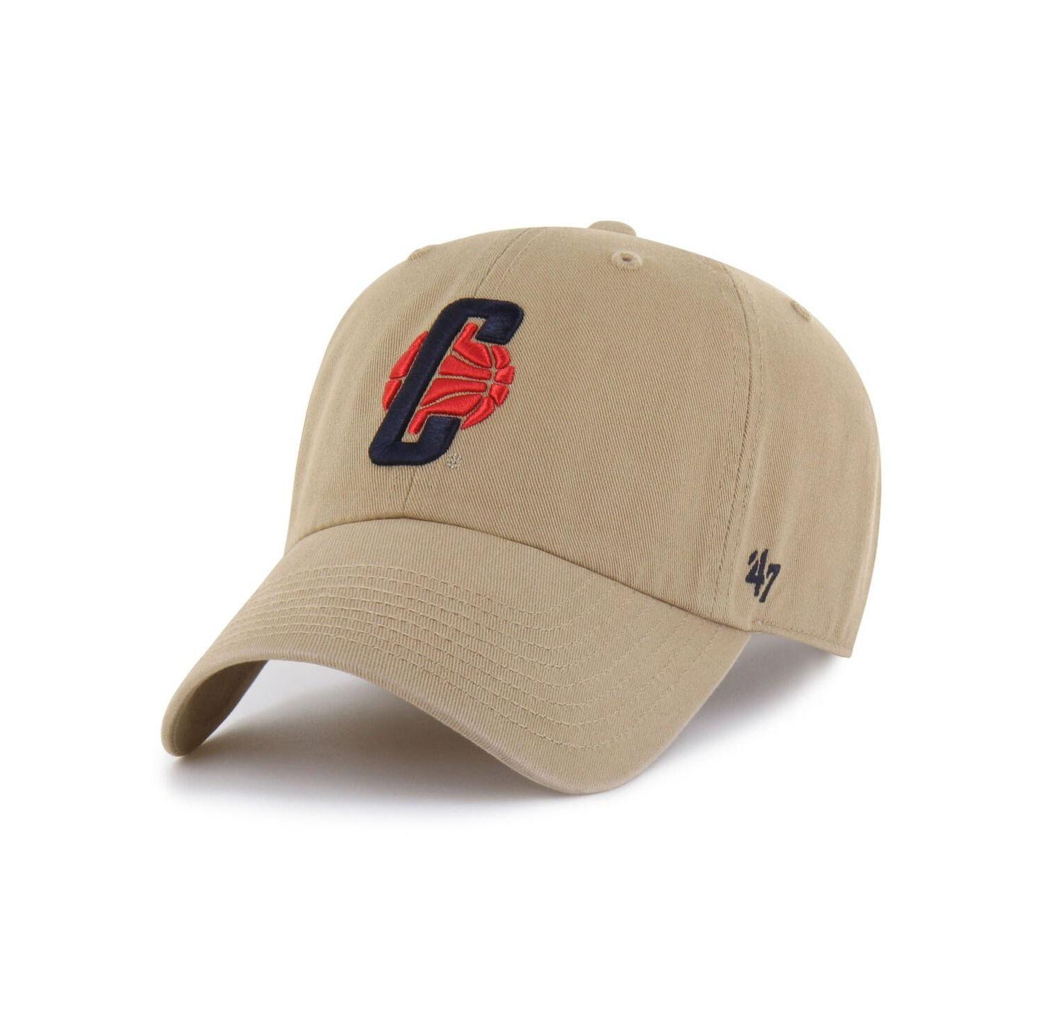 Men's Khaki UConn Huskies Clean Up Adjustable Hat