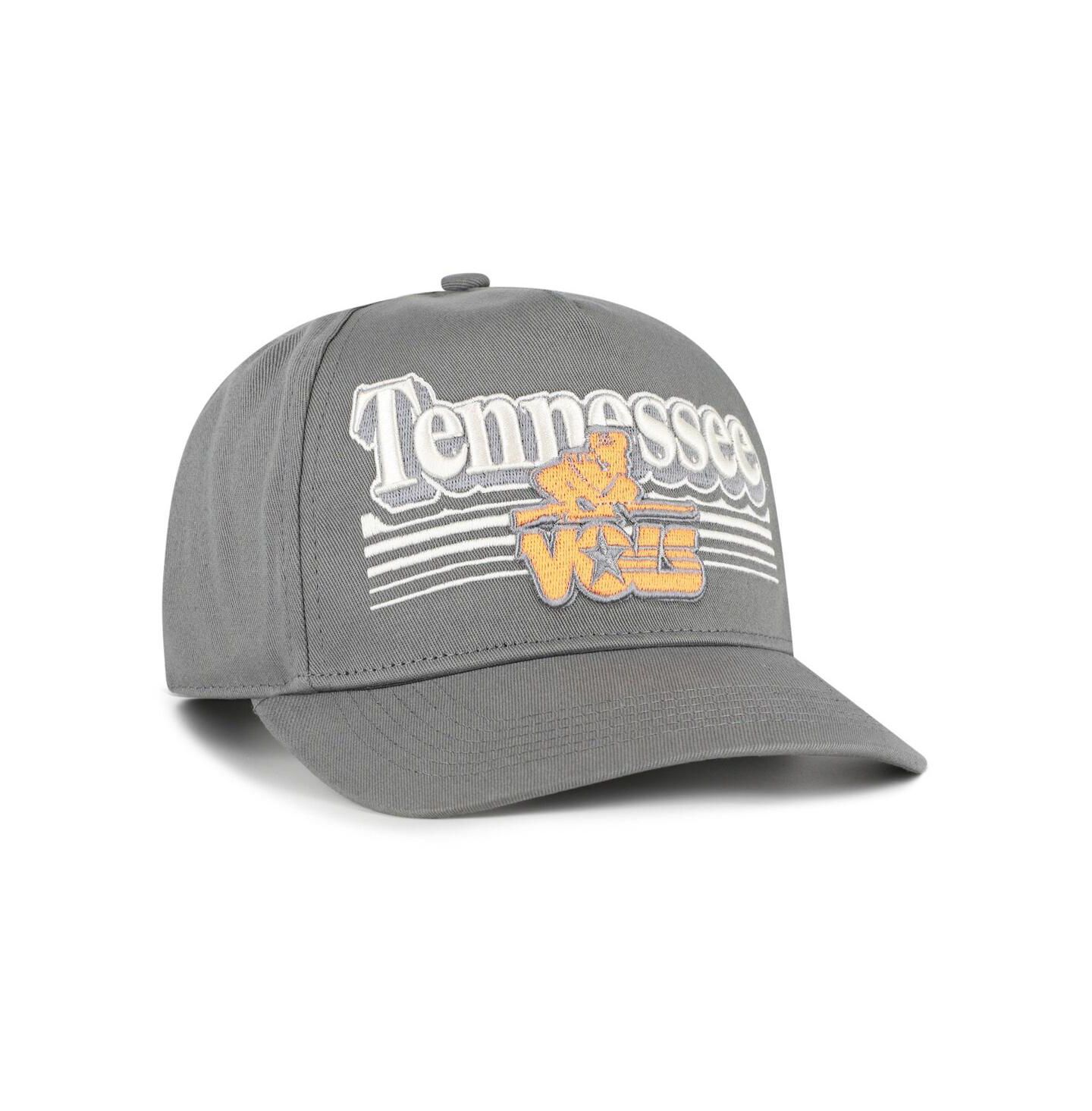 Мужская кепка '47 Brand Gray Tennessee Volunteers Script Fade Hitch Adjustable Hat — фото 2
