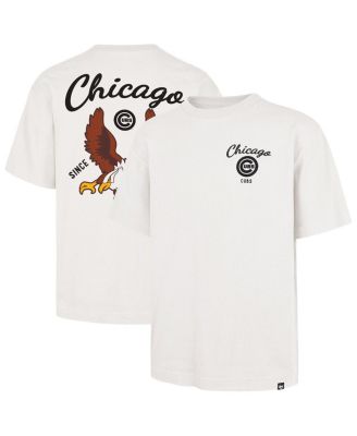 Men's Cream Chicago Cubs Souvenir Eagle Foundation T-Shirt
