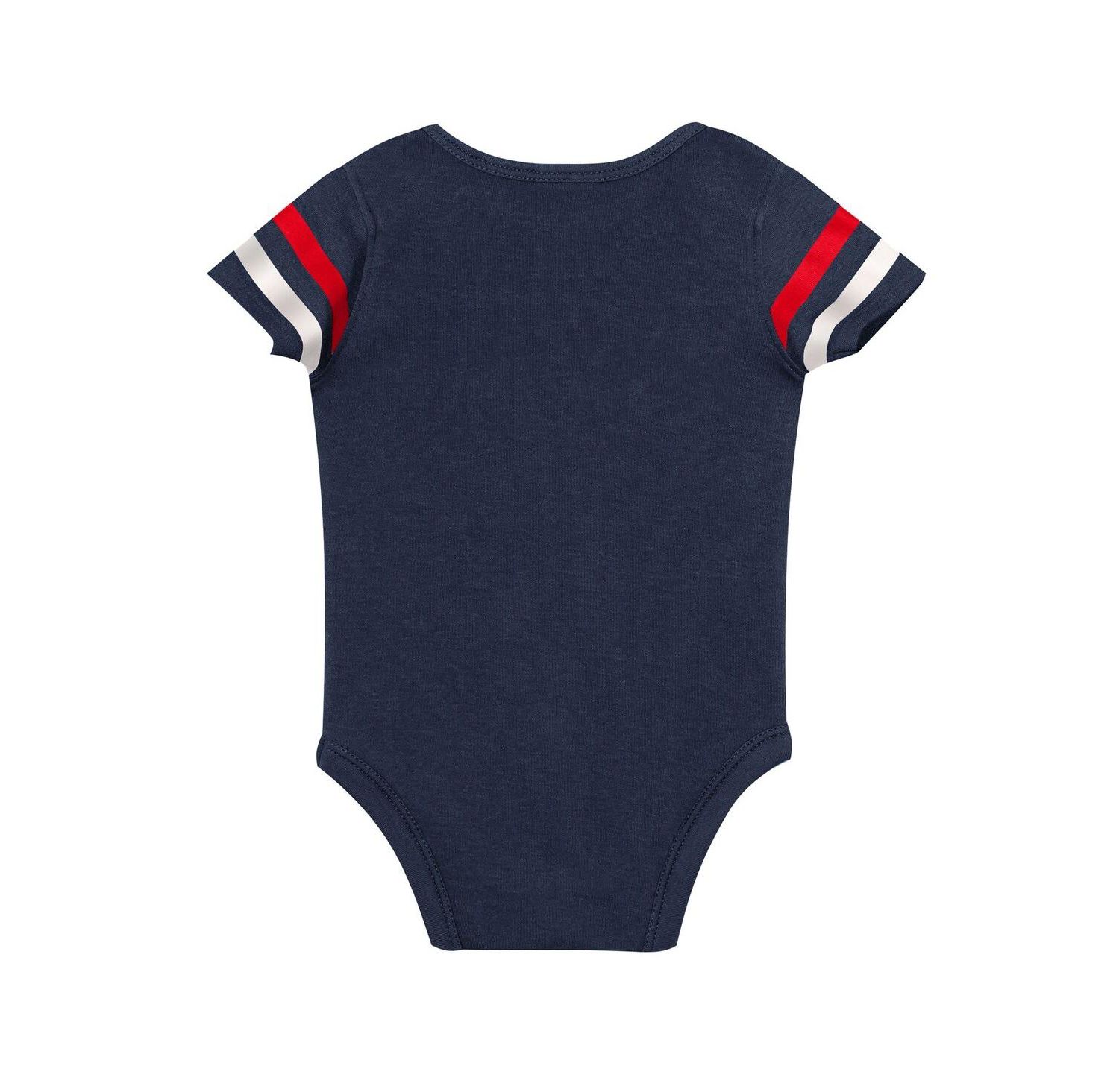 Baby Boys and Girls 3-Piece Navy St. Louis Cardinals Up One Bodysuit, Bib and Booties Set