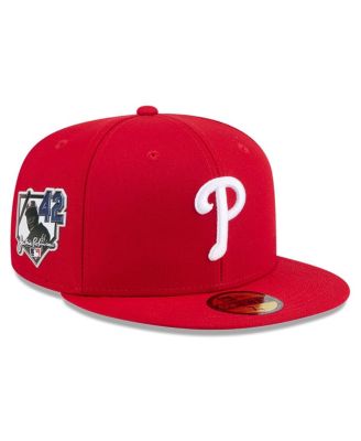 Men's Red Philadelphia Phillies 2026 Jackie Robinson Day 59FIFTY Fitted Hat