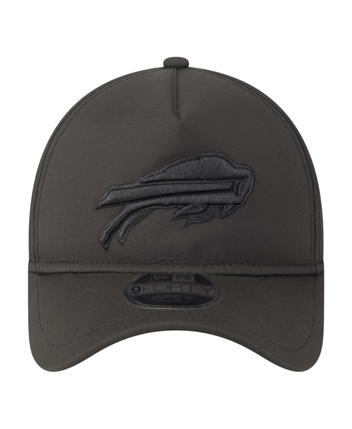 New Era Men's Black Buffalo Bills Apex 9FORTY Adjustable Hat