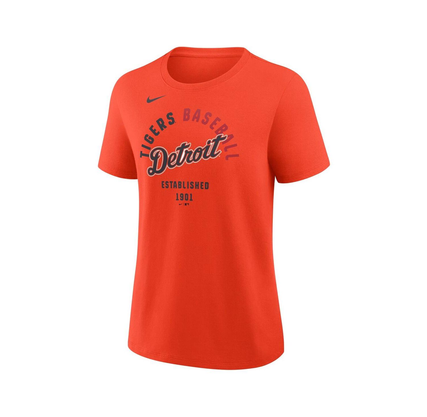 Women's Orange Detroit Tigers Alternate Fashion T-Shirt