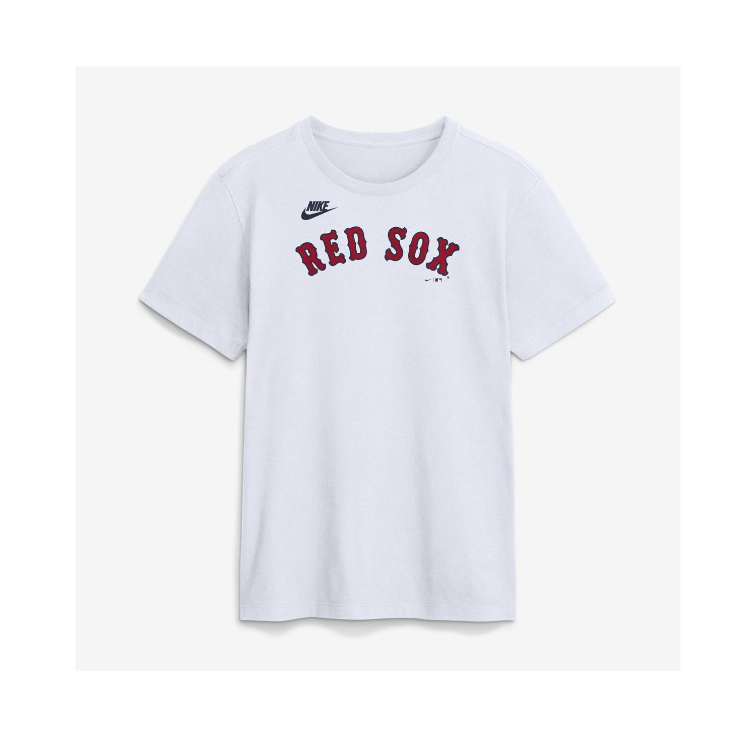 Men's White Boston Red Sox Cooperstown Collection Wordmark T-Shirt