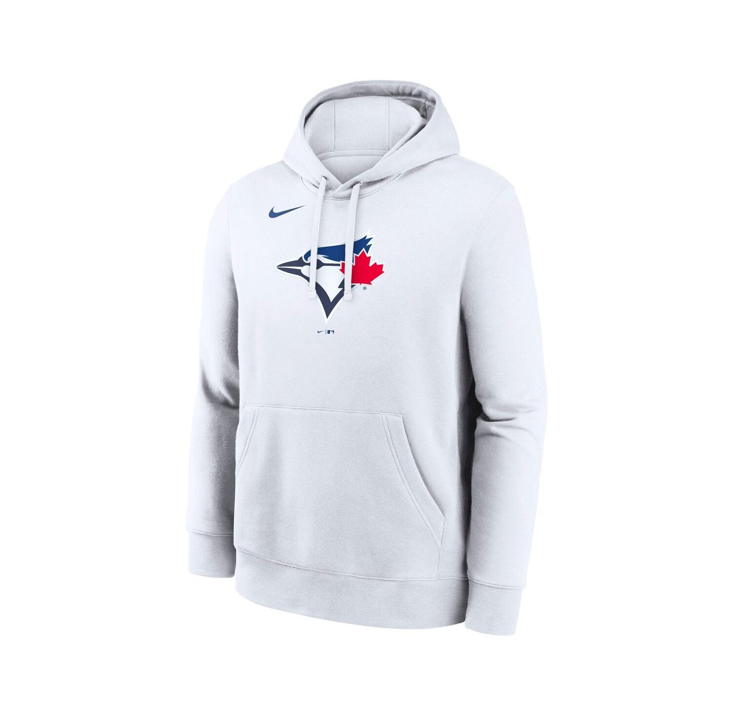 Men's White Toronto Blue Jays Logo Club Hoodie