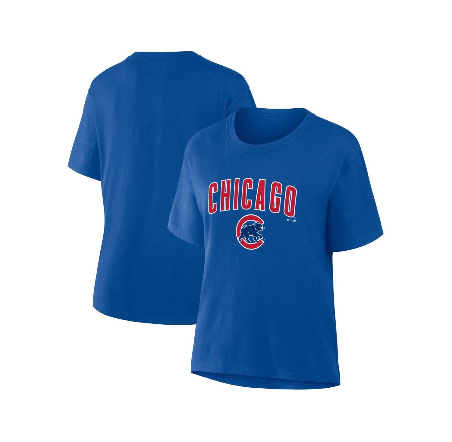 Women's Royal Chicago Cubs Lockup Legacy T-Shirt