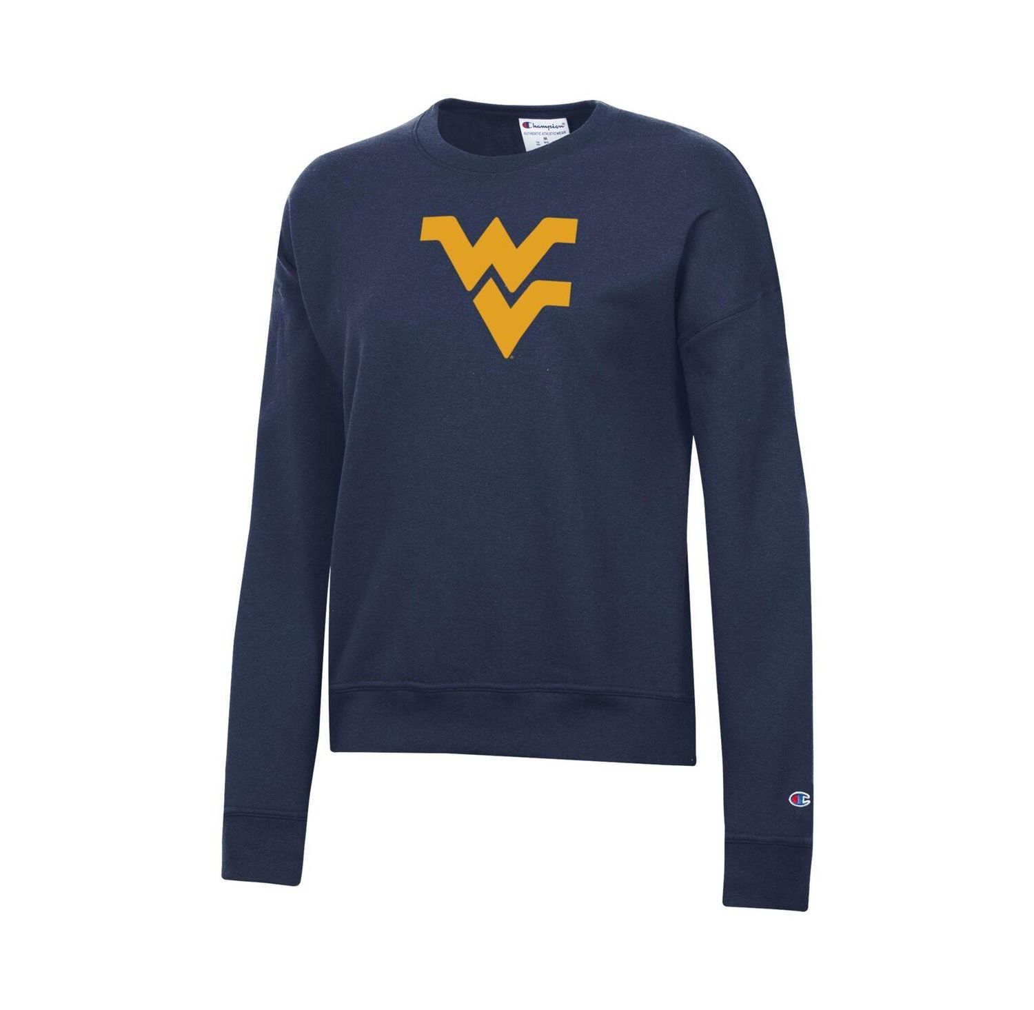 Women's Navy West Virginia Mountaineers Powerblend Sweatshirt