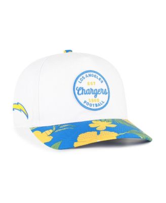 Men's White/Powder Blue Los Angeles Chargers Beach Side Hitch Adjustable Hat