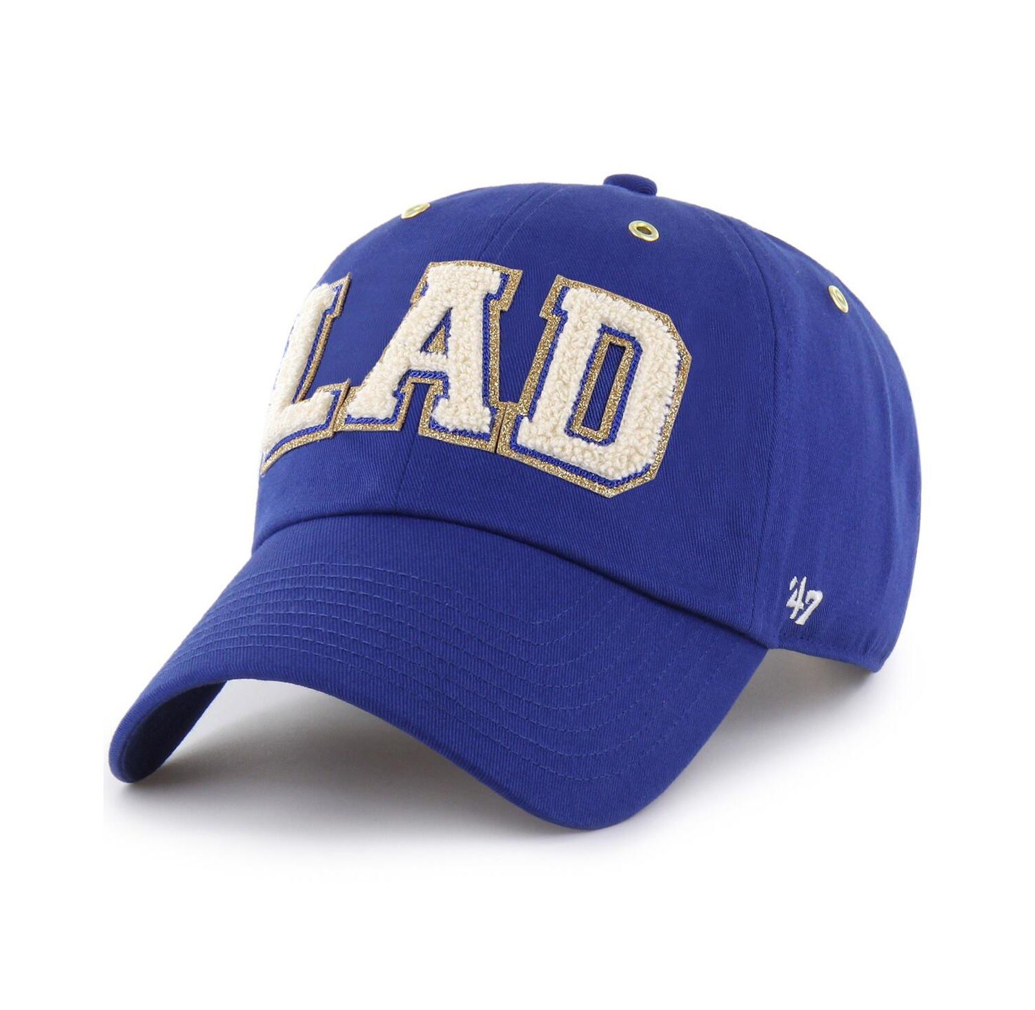 Stoney Clover Lane X Men's Royal Los Angeles Dodgers Acro Charm Clean Up Adjustable Hat