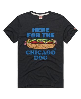 Men's Charcoal Chicago Cubs Tri-Blend Hyperlocal T-Shirt