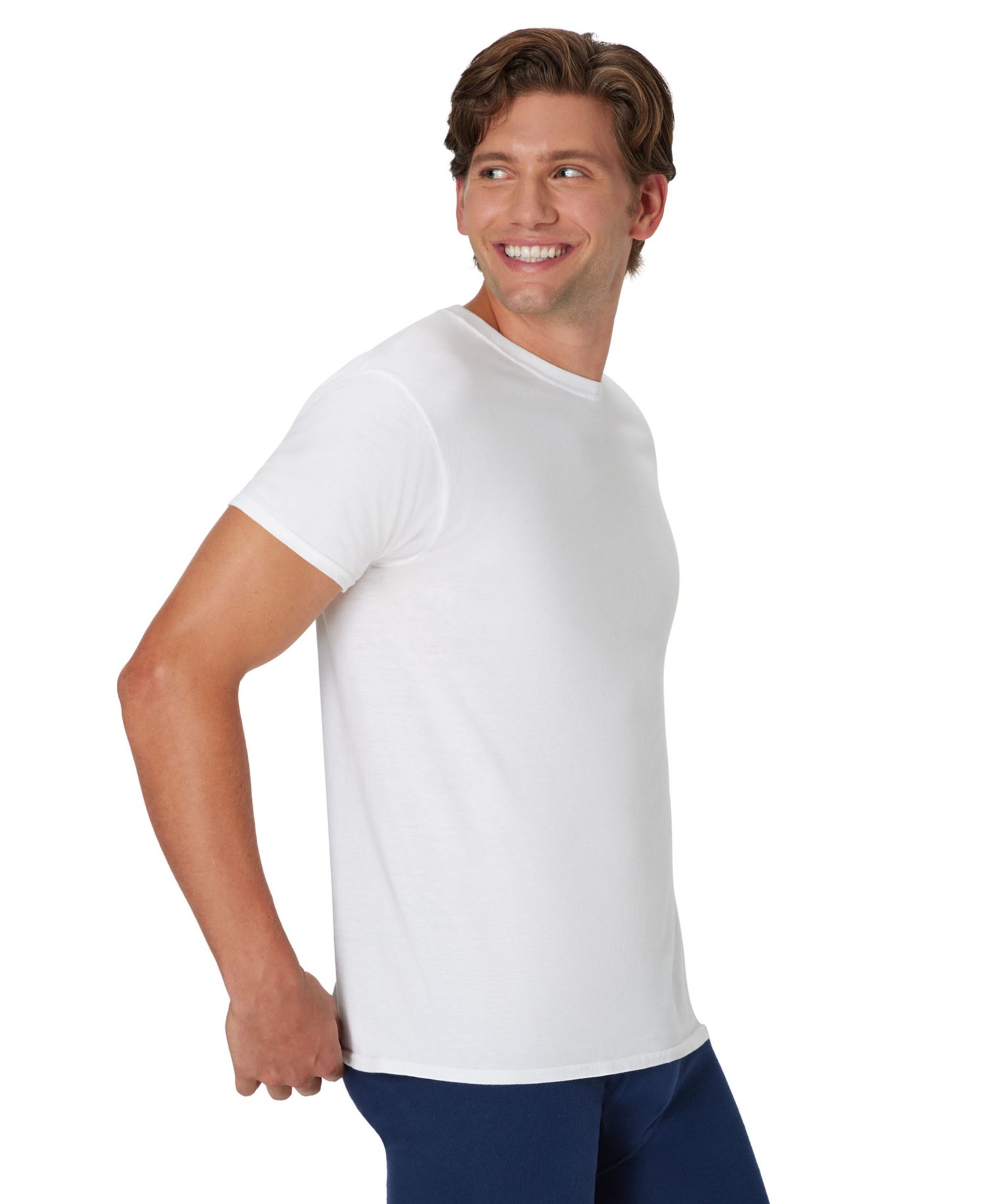 Men's Ultimate Crewneck Undershirts, 6-Pack