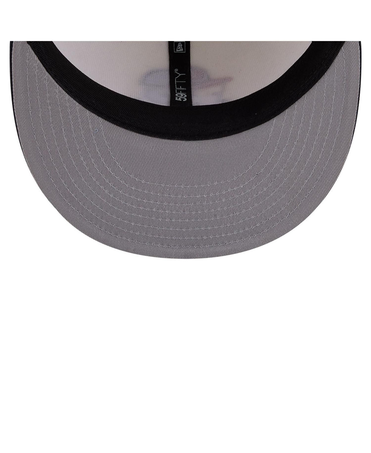 Men's Cream/Navy Washington Nationals Bullpen Cart 59FIFTY Fitted Hat