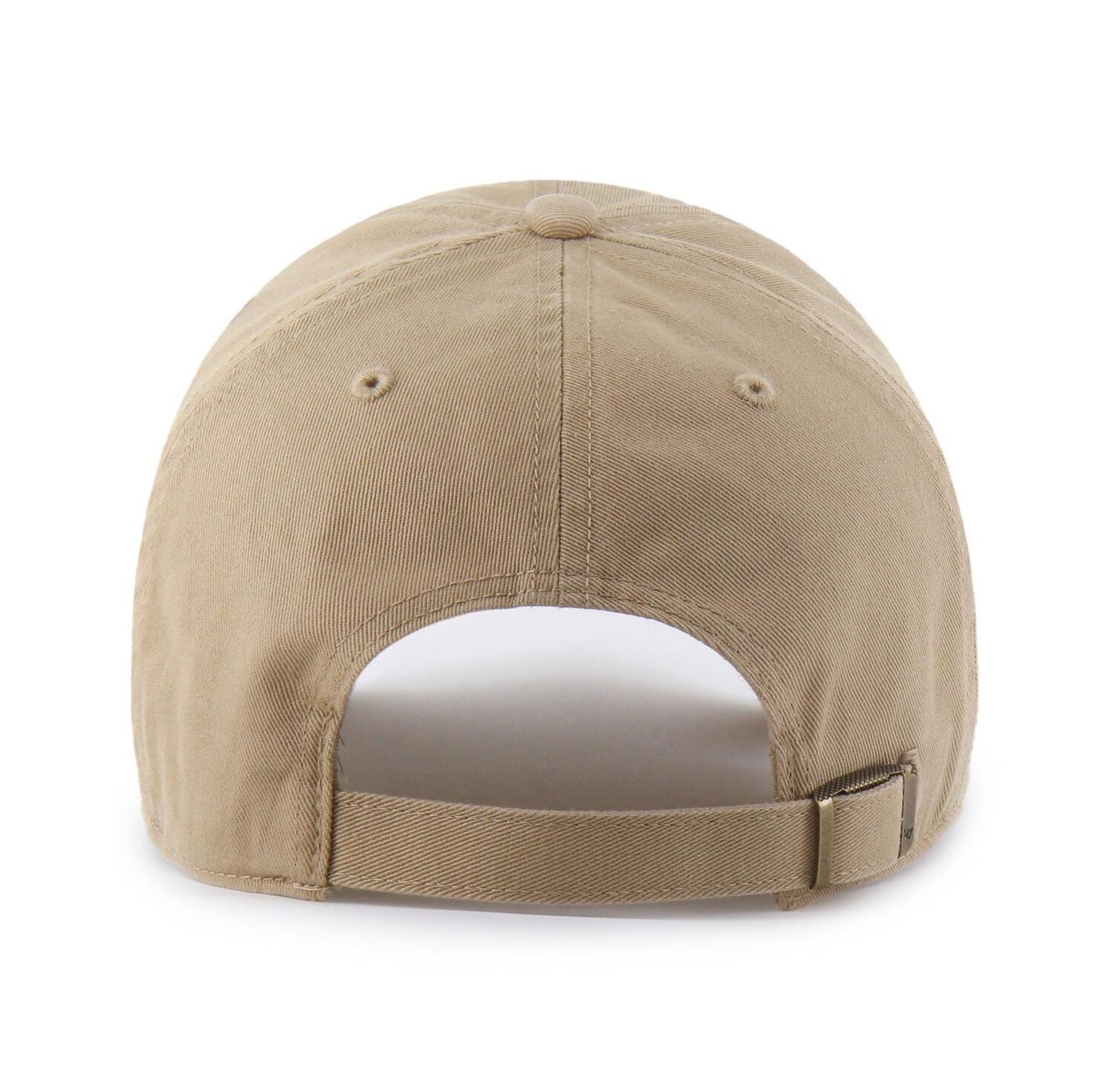 Men's Khaki Tennessee Titans Primary Logo Clean Up Adjustable Hat