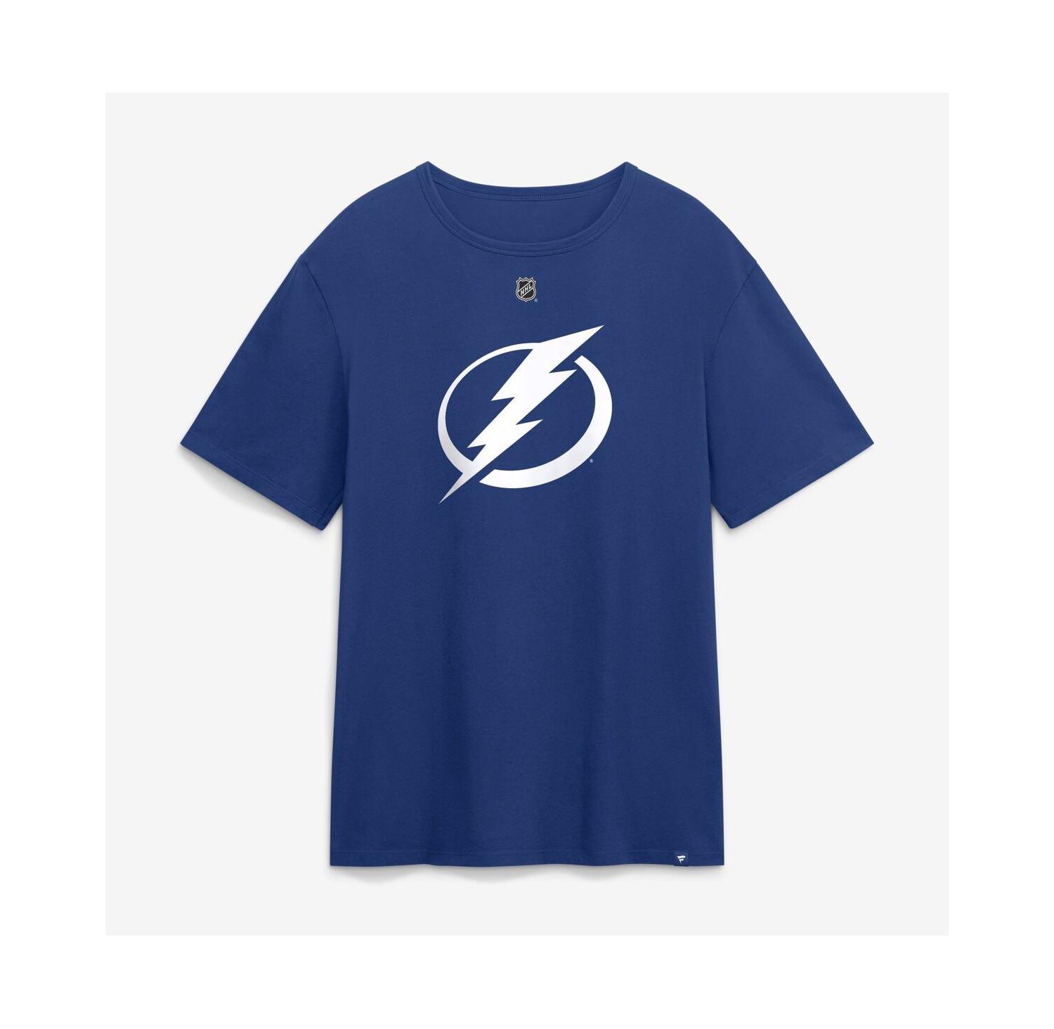 Men's Corey Perry Blue Tampa Bay Lightning Authentic Stack Name & Number T-Shirt