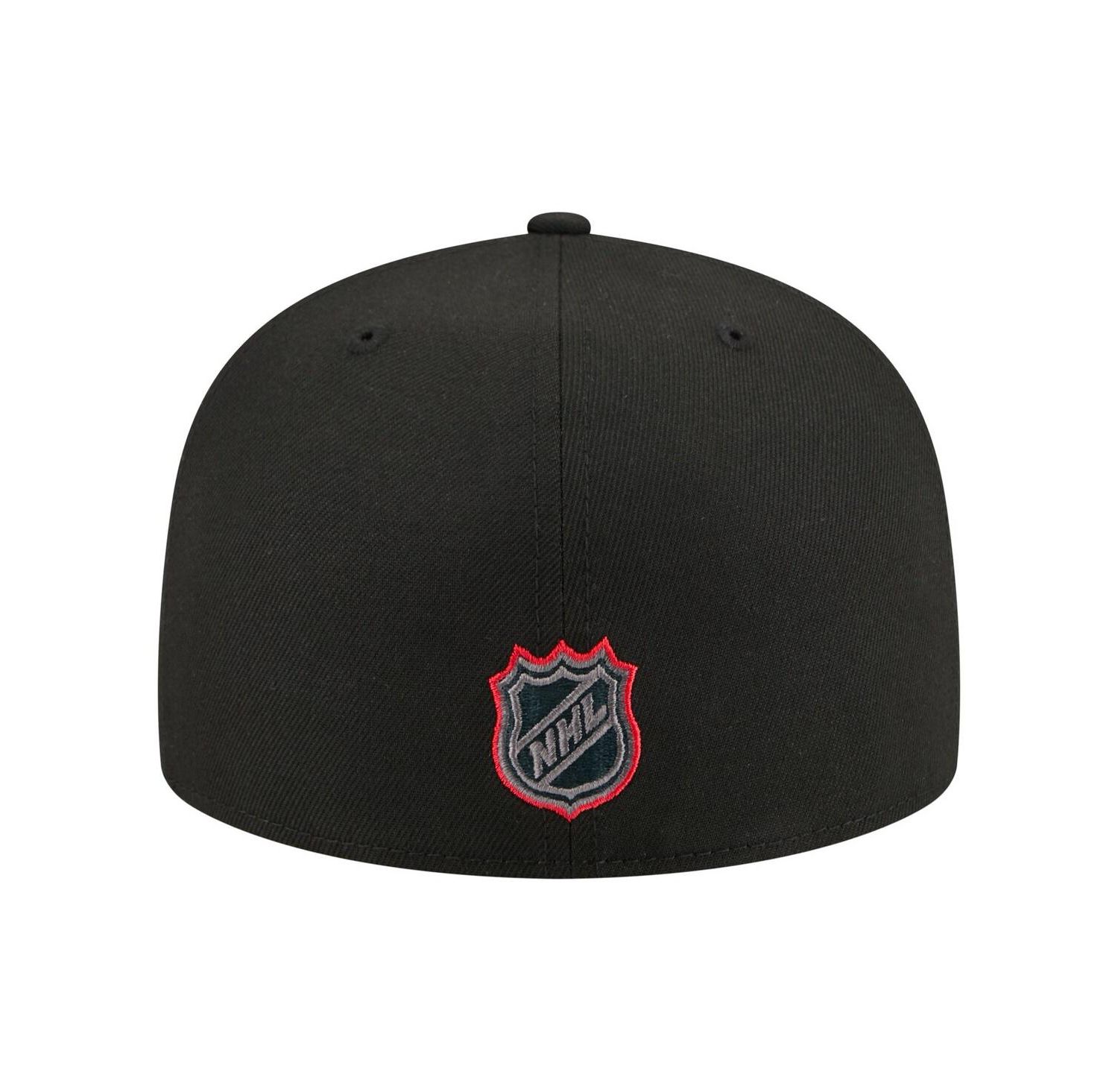 Men's Black Chicago Blackhawks Color Pop 59FIFTY Fitted Hat