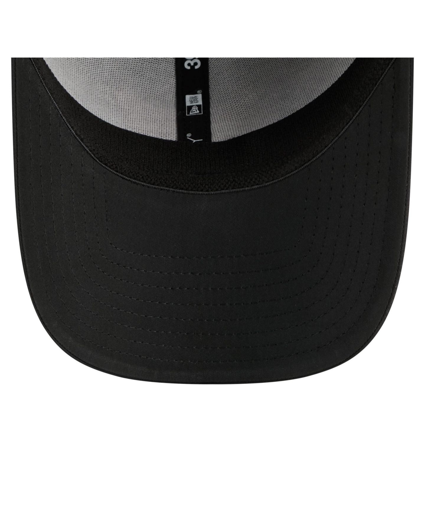 Мужская кепка New Era Black Detroit Red Wings Logo 39THIRTY Flex Hat — фото 5