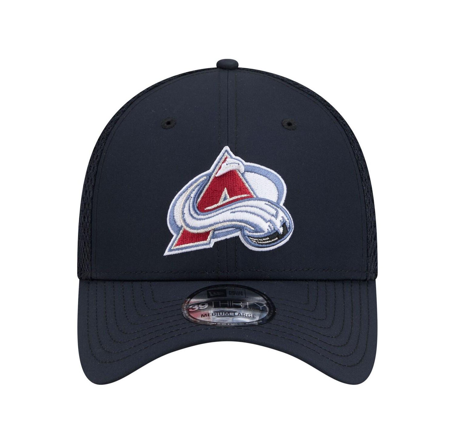 Men's Navy Colorado Avalanche Logo 39THIRTY Flex Hat