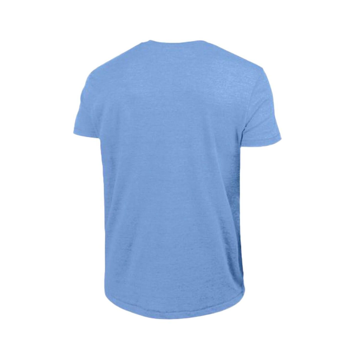 Мужская футболка Champion Light Blue Tennessee Titans Ultimate Tri-Blend — фото 3