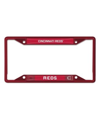 Cincinnati Reds 2026 City Connect Laser Cut Metal License Plate Frame
