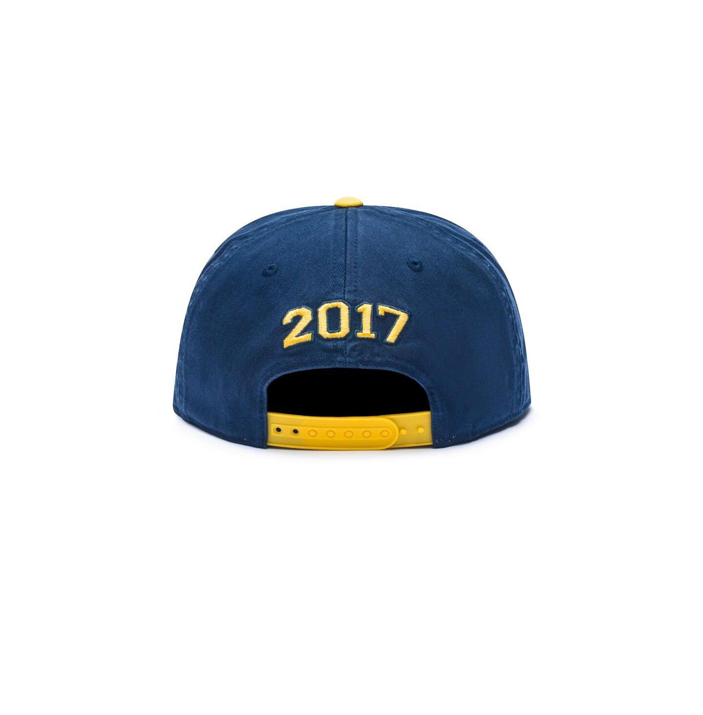 Кепка Fan Ink Navy/Yellow Nashville SC Swingman Snapback Hat — фото 4