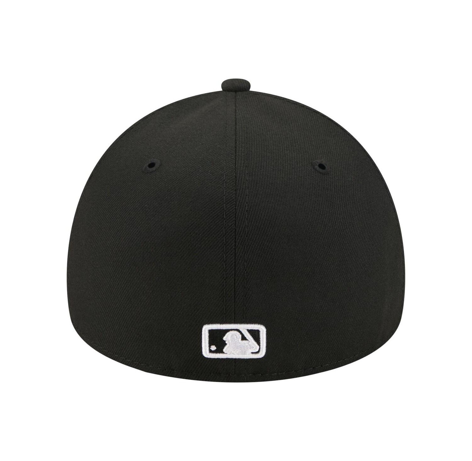 Men's Black Los Angeles Dodgers A-Frame 59FORTY Fitted Hat