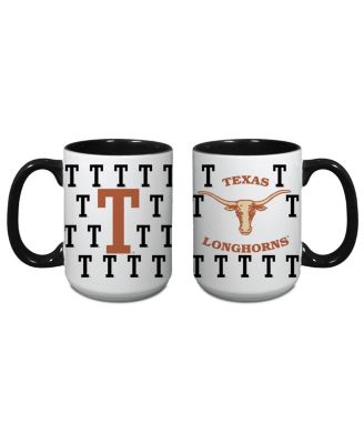 Texas Longhorns 15oz. Vintage Repeat Logo Java Mug